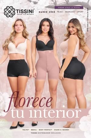 Catálogo TISSINI de Fajas, Seamless y Sport - Marzo 2025